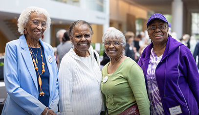 4 SuperAgers at the 25th Anniversary Celebration